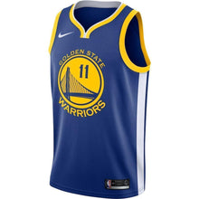 Load image into Gallery viewer, Klay Thompson Golden State Warriors Blue Swingman Jersey 2018 - 2019