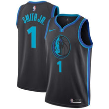 Load image into Gallery viewer, Dennis Smith Dallas Mavericks Anthracite Swingman City Edition Jersey 2018 - 2019