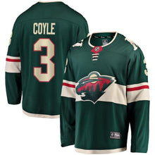 Load image into Gallery viewer, Charlie Coyle Minnesota Wild Player Swingman Jersey