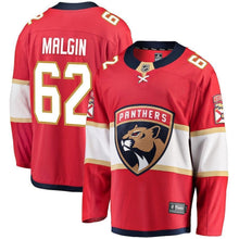 Load image into Gallery viewer, Denis Malgin Florida Panthers Player Swingman Jersey