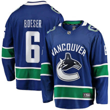 Load image into Gallery viewer, Brock Boeser Vancouver Canucks Player Swingman Jersey