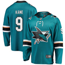 Load image into Gallery viewer, Evander Kane San Jose Sharks Player Swingman Jersey