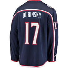 Load image into Gallery viewer, Brandon Dubinsky Columbus Blue Jackets Player Swingman Jersey