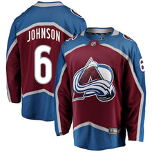 Load image into Gallery viewer, Erik Johnson Colorado Avalanche Player Swingman Jersey