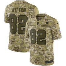 Load image into Gallery viewer, Dallas Cowboys Jason Witten Camo Jersey 2018 - 2019