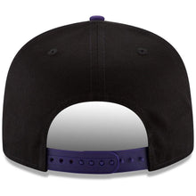 Load image into Gallery viewer, New Era Baltimore Ravens Baycik Snapback Hat - Black/Purple