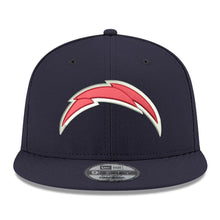 Load image into Gallery viewer, New Era Los Angeles Chargers Navy Crafted in the USA 9FIFTY Adjustable Hat
