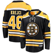 Load image into Gallery viewer, David Krejci Boston Bruins Player Swingman Jersey