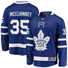 Load image into Gallery viewer, Curtis McElhinney Toronto Maple Leafs Player Swingman Jersey