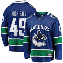 Load image into Gallery viewer, Darren Archibald Vancouver Canucks Player Swingman Jersey