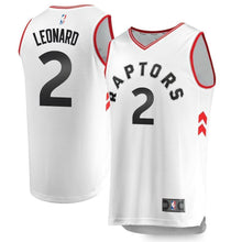 Load image into Gallery viewer, Kawhi Leonard Toronto Raptors White Swingman Jersey 2018 - 2019