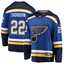 Load image into Gallery viewer, Chris Thorburn St. Louis Blues Player Swingman Jersey