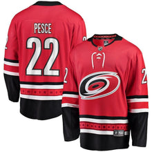 Load image into Gallery viewer, Brett Pesce Carolina Hurricanes Player Swingman Jersey