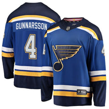 Load image into Gallery viewer, Carl Gunnarsson St. Louis Blues Player Swingman Jersey
