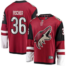Load image into Gallery viewer, Christian Fischer Arizona Coyotes Player Swingman Jersey