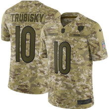 Load image into Gallery viewer, Chicago Bears Mitchell Trubisky Camo Jersey 2018 - 2019