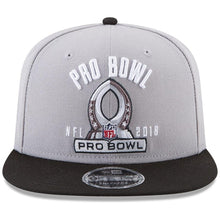 Load image into Gallery viewer, New Era Gray/Black 2018 Pro Bowl Establisher 9FIFTY Adjustable Snapback Hat