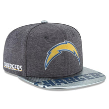 Load image into Gallery viewer, New Era Los Angeles Chargers Graphite NFL Spotlight Original Fit 9FIFTY Snapback Adjustable Hat