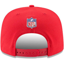 Load image into Gallery viewer, New Era Kansas City Chiefs Red 2017 Color Rush 9FIFTY Snapback Adjustable Hat