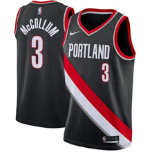 Load image into Gallery viewer, C.J. McCollum Portland Trail Blazers Black Swingman Jersey 2018 - 2019