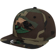 Load image into Gallery viewer, New Era Kansas City Chiefs Tonal Woodland Camo Capped 9FIFTY Adjustable Hat