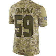 Load image into Gallery viewer, Carolina Panthers Luke Kuechly Camo Jersey 2018 - 2019