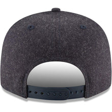 Load image into Gallery viewer, New Era New England Patriots Navy NFL Heathered Pin 9FIFTY Snapback Adjustable Hat