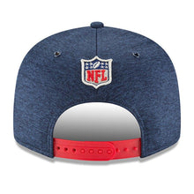 Load image into Gallery viewer, New Era New England Patriots Navy/Red 2018 NFL Sideline Home Historic Official 9FIFTY Snapback Adjustable Hat