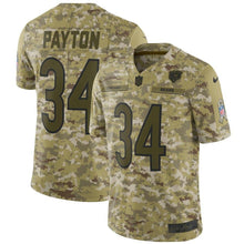 Load image into Gallery viewer, Chicago Bears Walter Payton Camo Jersey 2018 - 2019