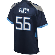 Load image into Gallery viewer, Sharif Finch Tennessee Titans Pro Line Women's Jersey – Navy 2018/2019