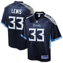 Load image into Gallery viewer, Dion Lewis Tennessee Titans Pro Line Team Player Jersey – Navy 2018/2019
