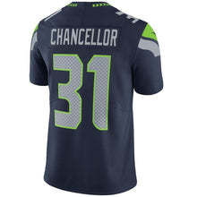 Load image into Gallery viewer, Kam Chancellor Seattle Seahawks Vapor Untouchable Limited Player Jersey - College Navy 2018/2019