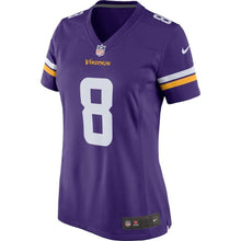 Load image into Gallery viewer, Kirk Cousins Minnesota Vikings Women's Game Jersey – Purple 2018/2019